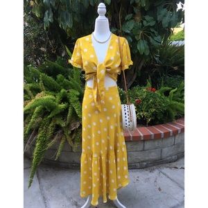 Aqua - Polka Dot Set